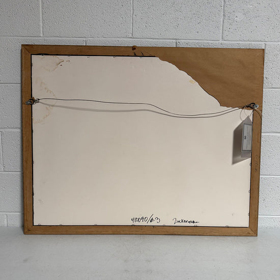 "Le Silence d'Amour" Lithograph Signed 25/35 TC