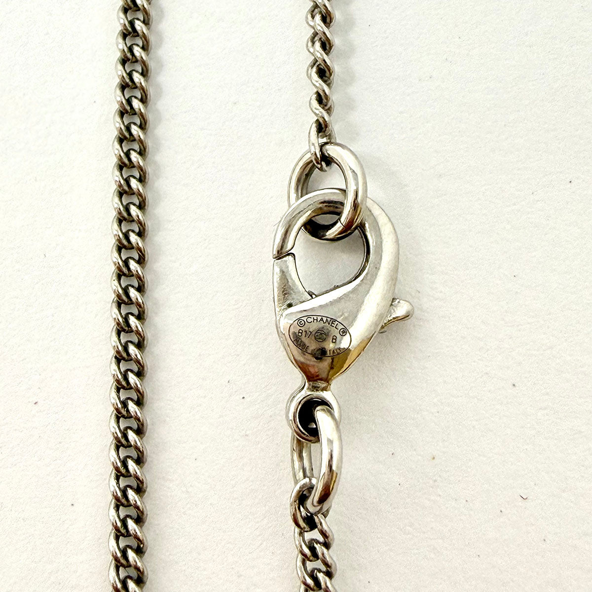 Chanel Necklace with Interlocking CC Pendant