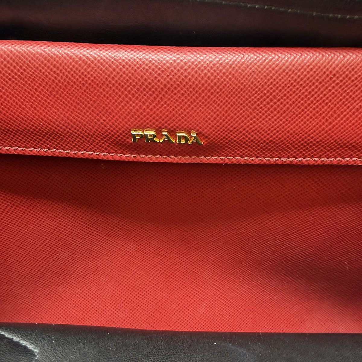 Prada Saffiano Cuir Double Bag