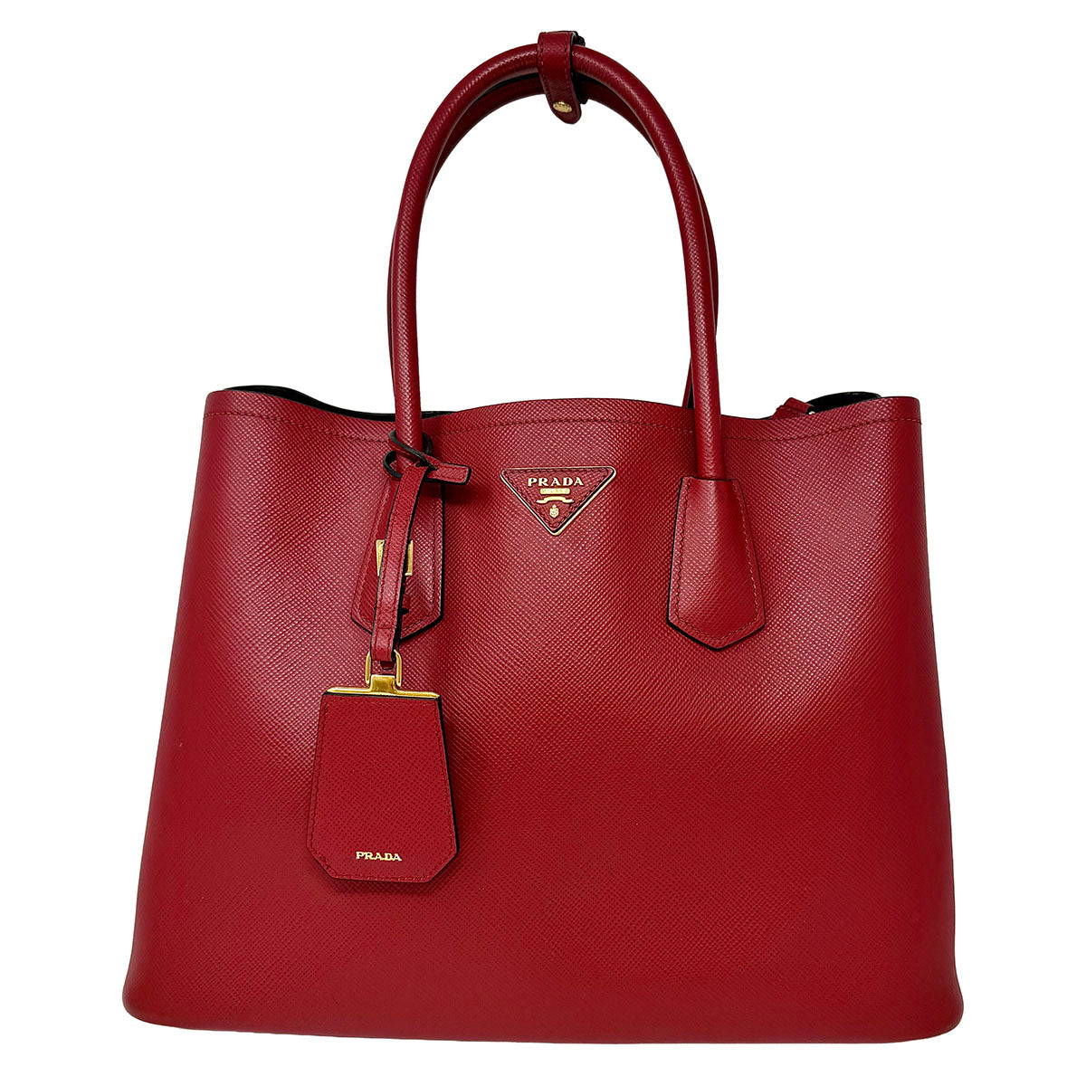 Prada Saffiano Cuir Double Bag