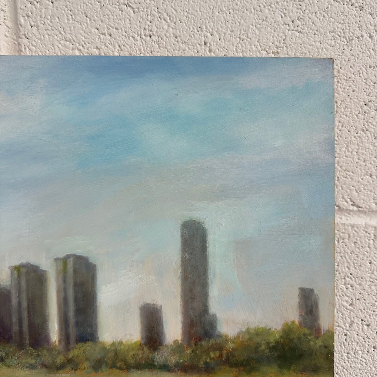 "Sunday Afternoon at the Cafe" Signed and Dated 2012 on the Reverse