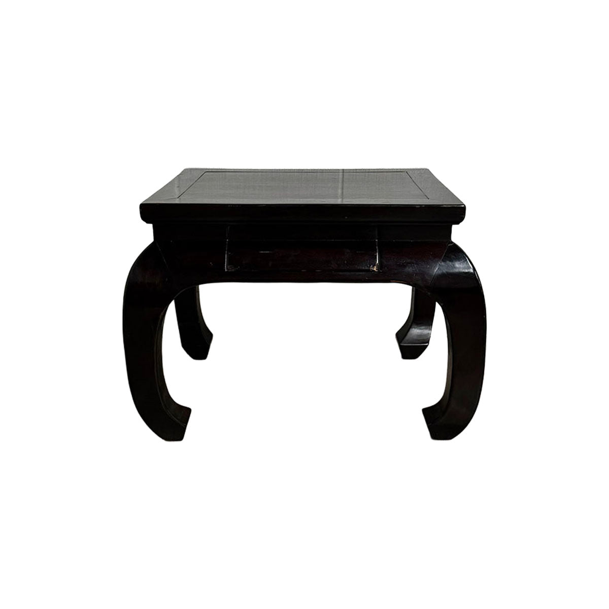 Square Asian-Style Side Table