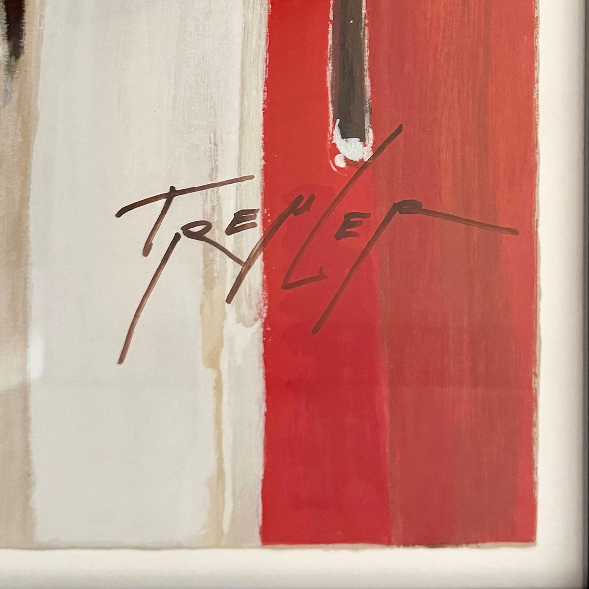 "Piano in Red" Signed and Numbered 205/480 (COA included)