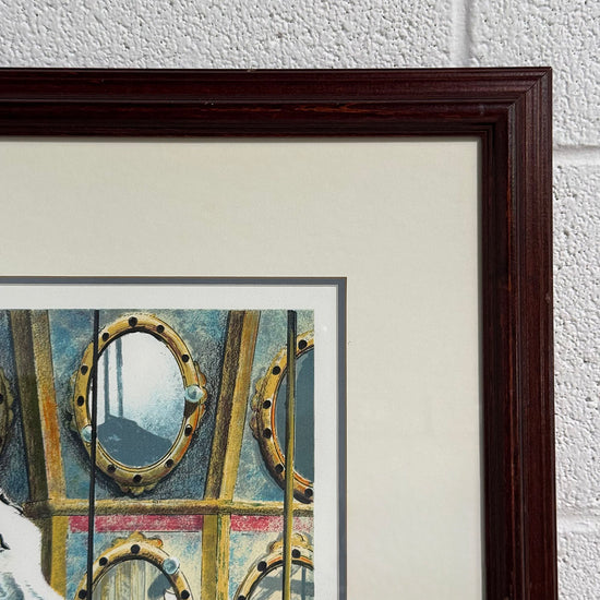 "The Carousel" 1986 Trial Proof, Signed COA Included