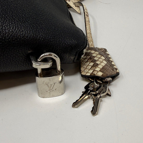 Louis Vuitton Soft Locket Tote with Python Handles