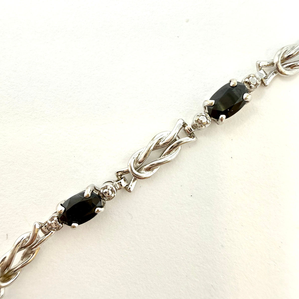 Sapphire and Diamond Bracelet