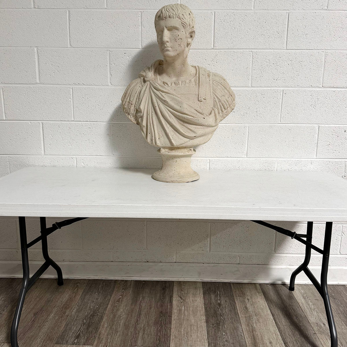 Faux Stone Roman Bust