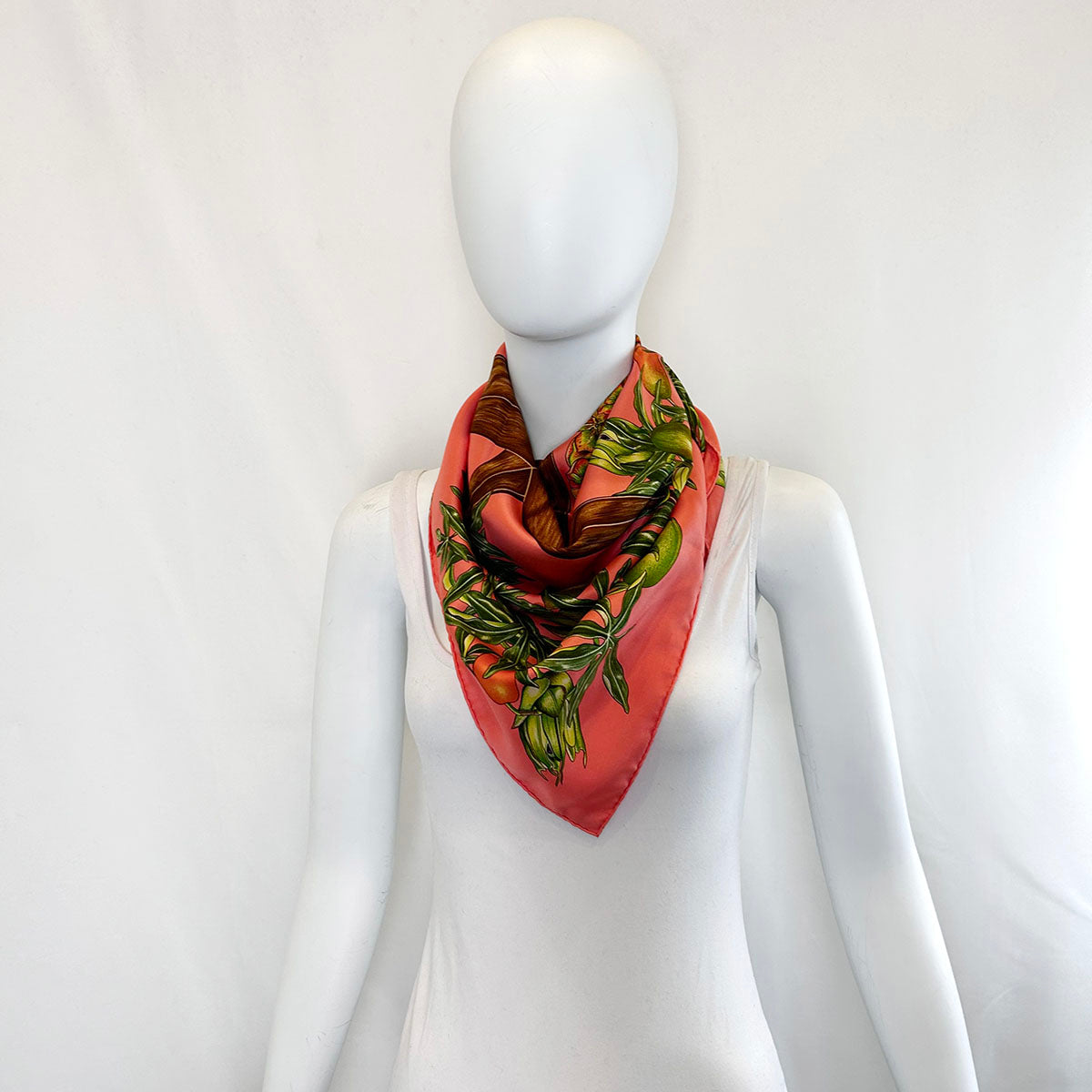 Hermes "Passiflores" Scarf