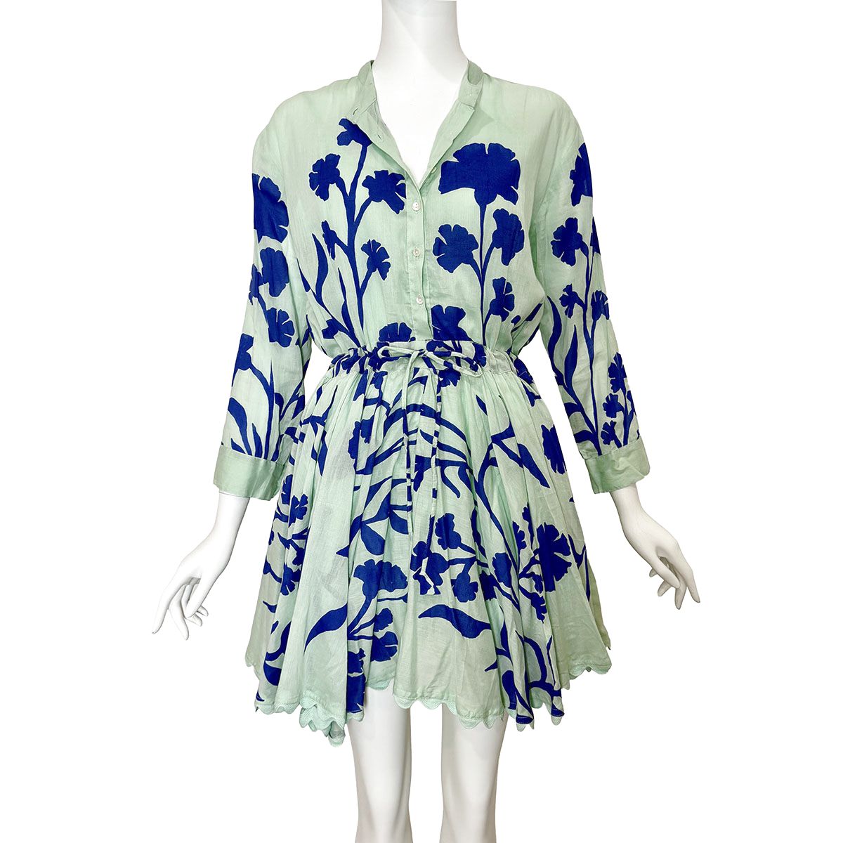 Juliet Dunn Floral Printed Dress