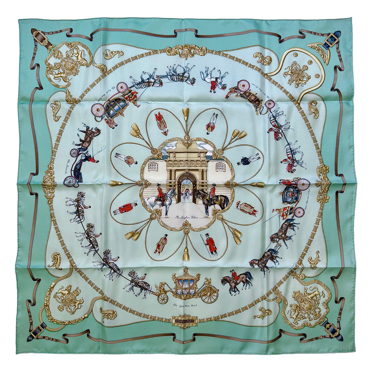 Hermes "The Royal Mews" Scarf