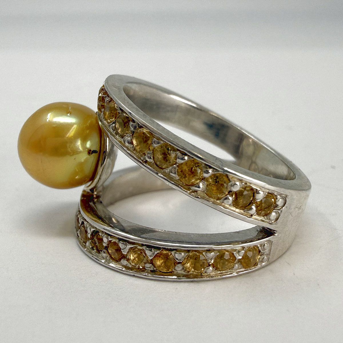 Tracey Mayer Citrine Ring