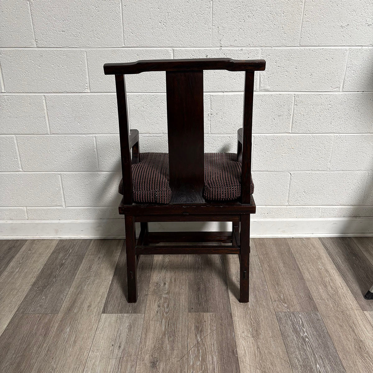 Wood Asian Scholar Chair with Arms