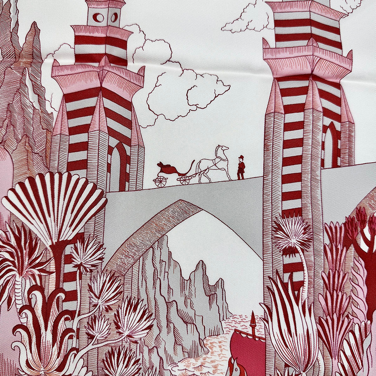 Hermes "Cosmographia Universalis" Scarf