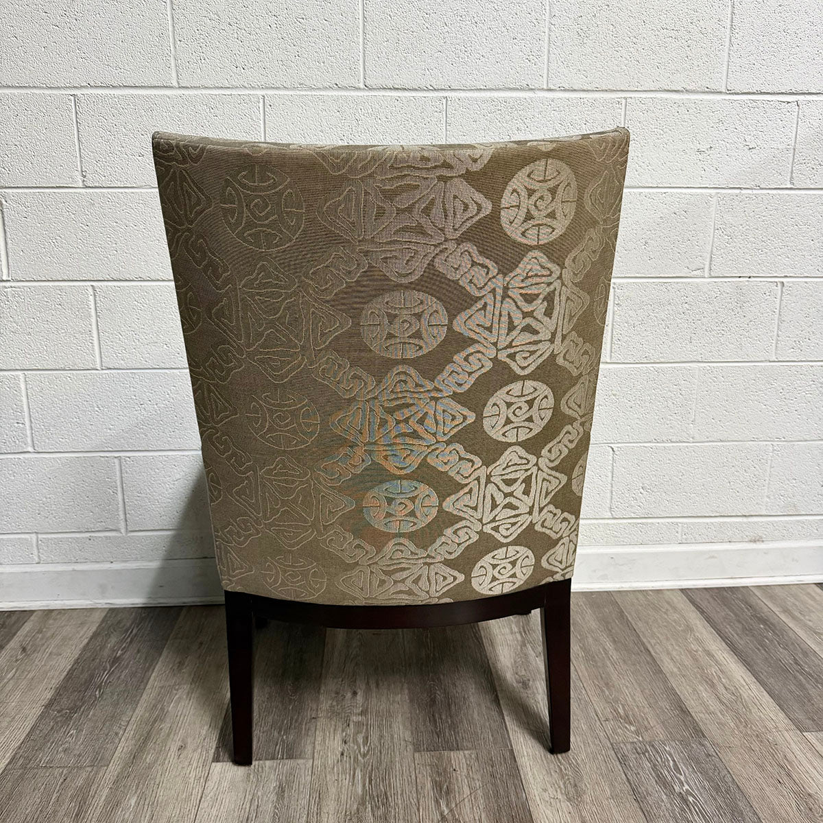 Pair of Highback Upholstered Armchairs