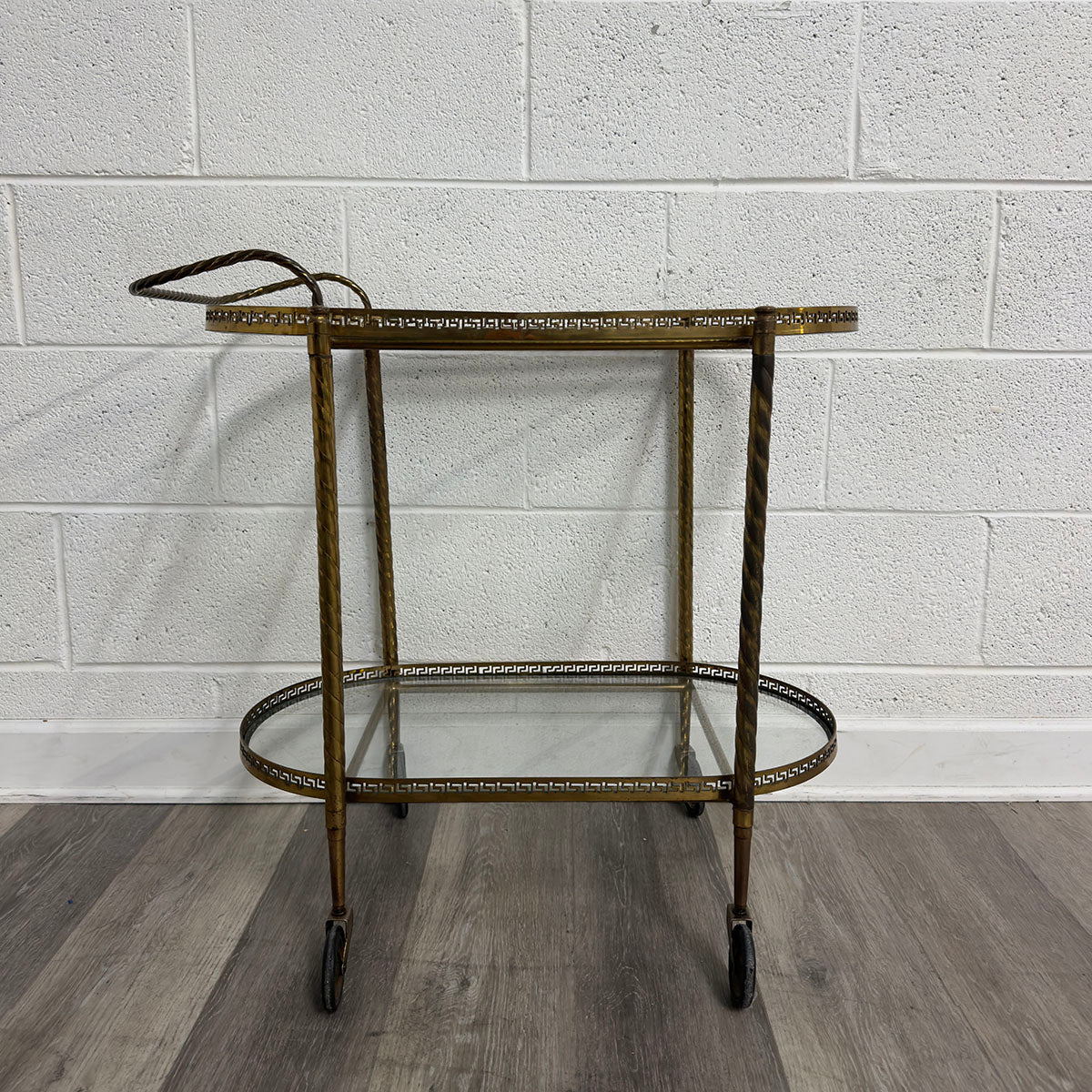 Brass Bar Cart