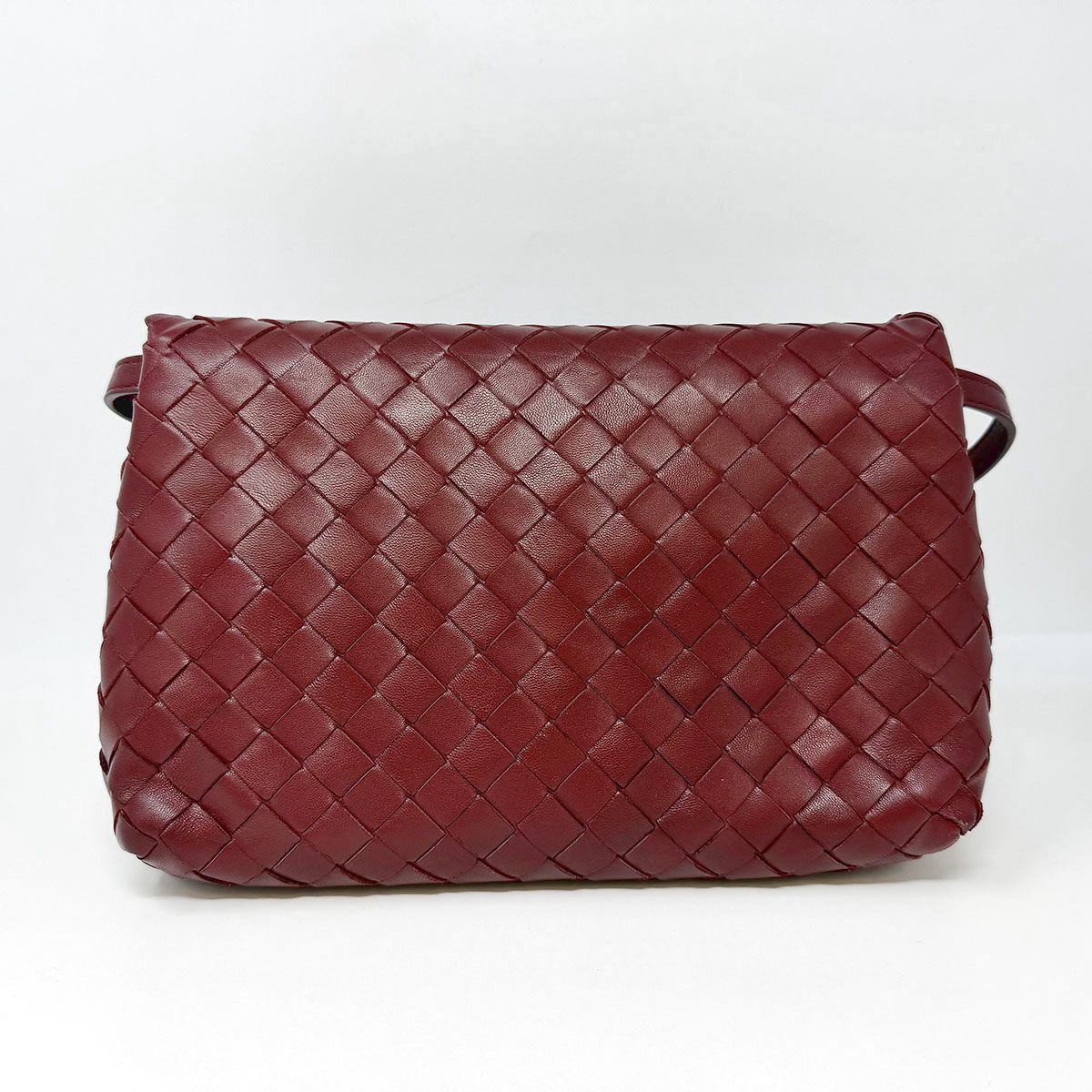 Bottega Veneta Intrecciato Shoulder Flap Bag