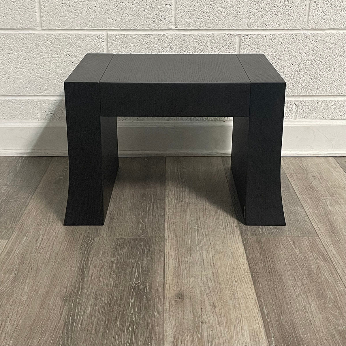 Armani Casa Black Wood Side Table