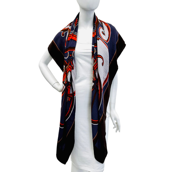 Hermes "Washington Carriage" Shawl