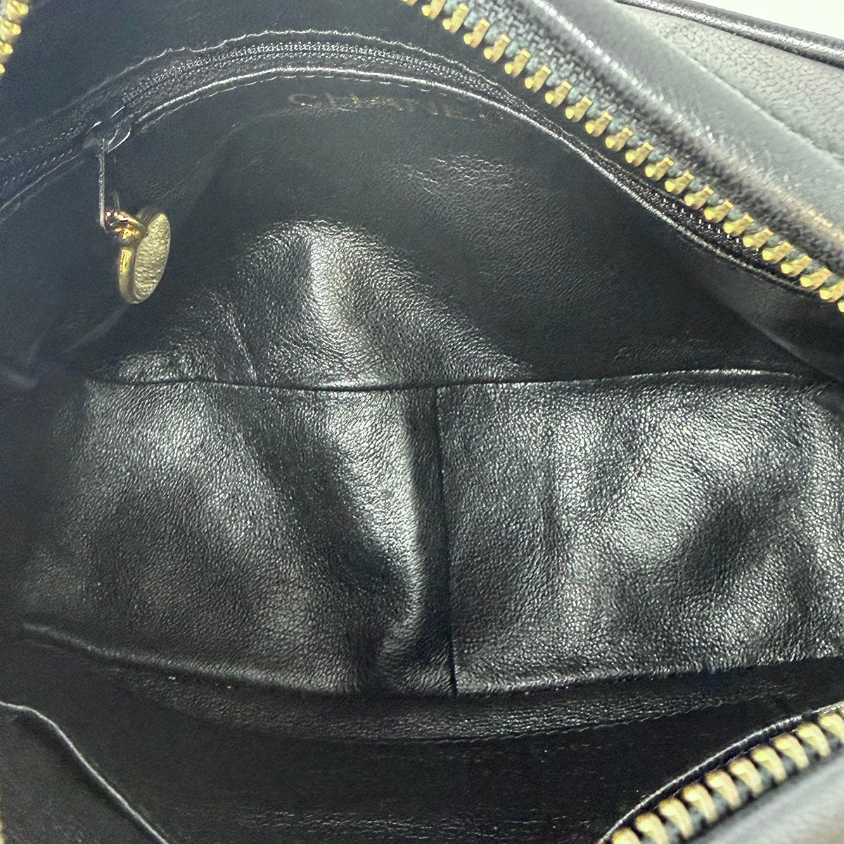 Chanel Vintage Diamond Quilted Flap Camera Bag
