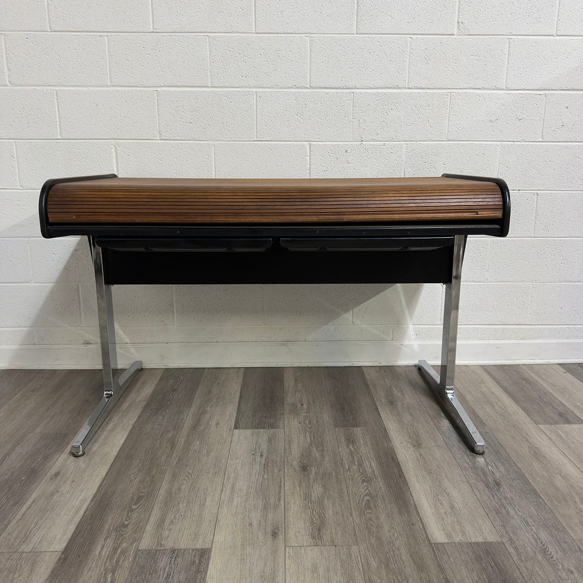 Rolltop Wood Desk