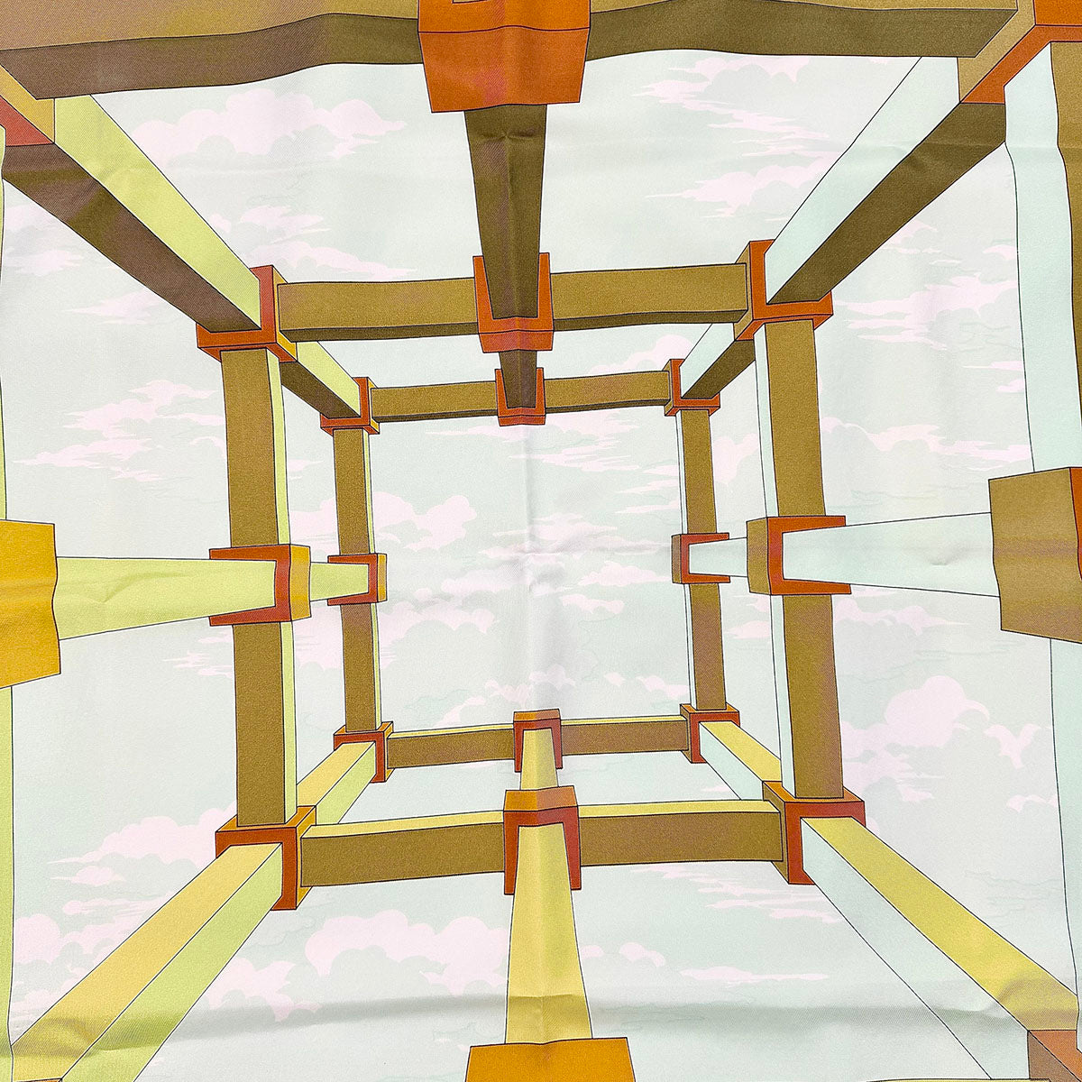 Hermes "Perspective" Scarf