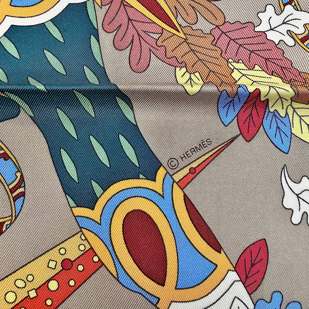 Hermes "Le Sacre de Saisons" Scarf