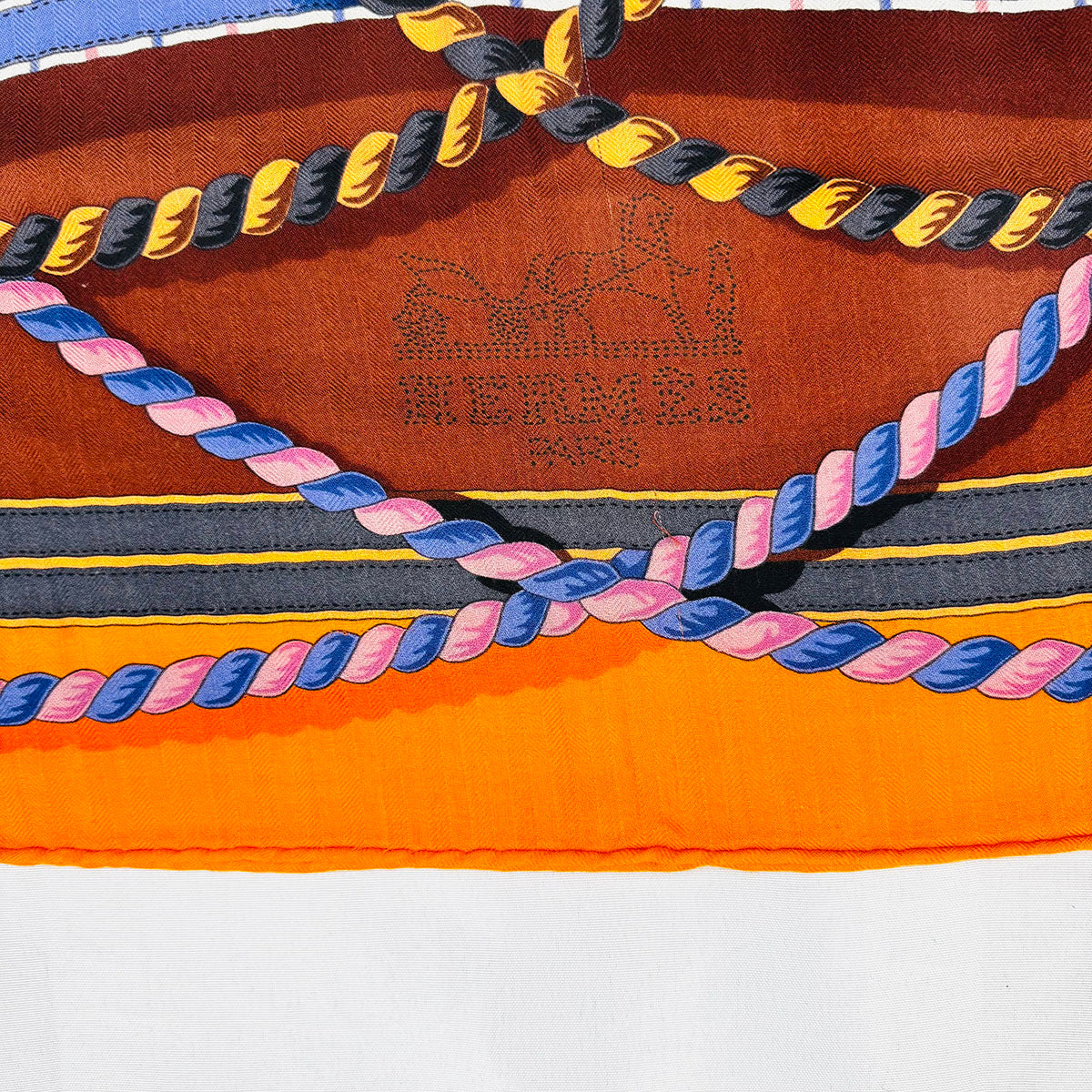 Hermes "Patchwork Horse" Shawl