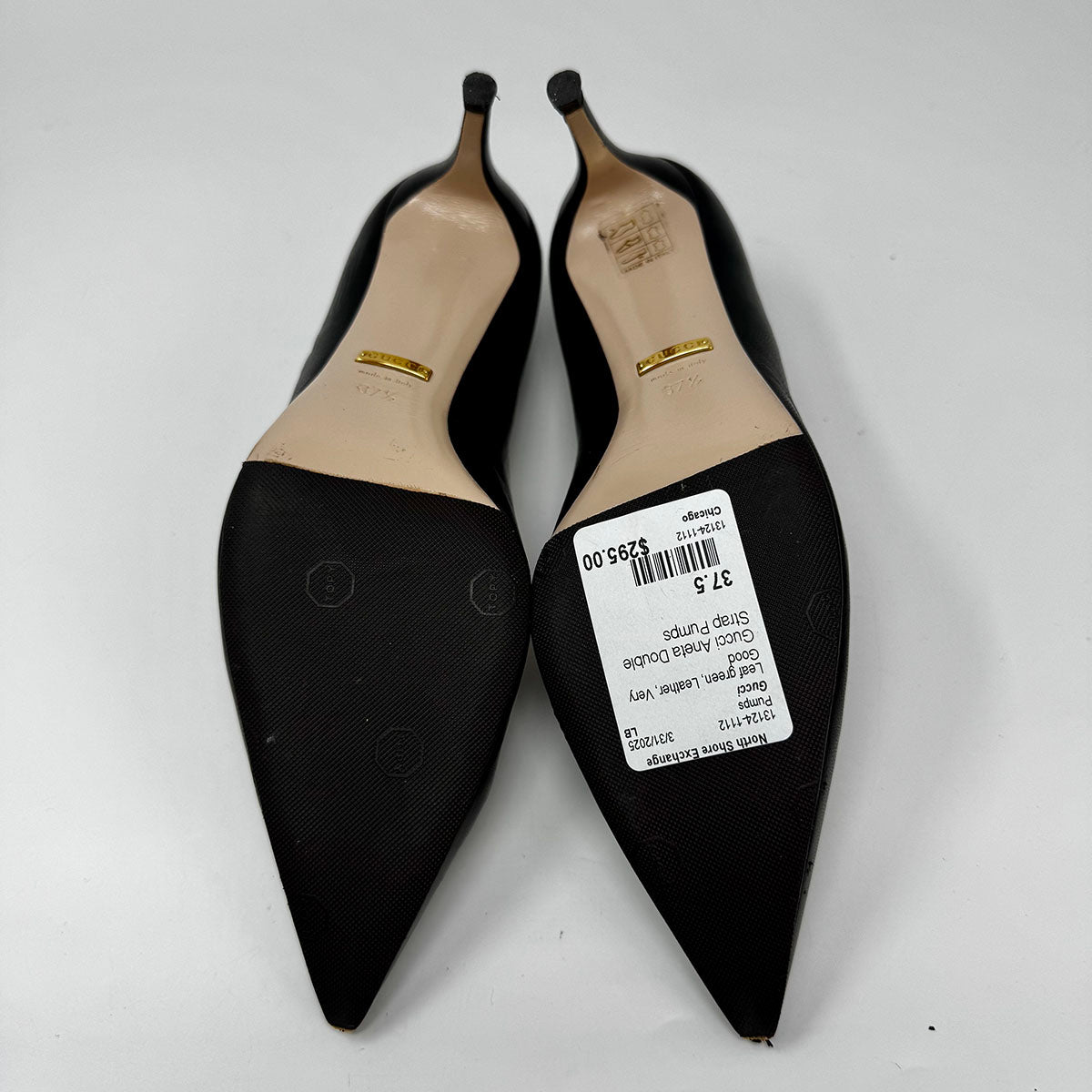 Gucci Aneta Double Strap Pumps