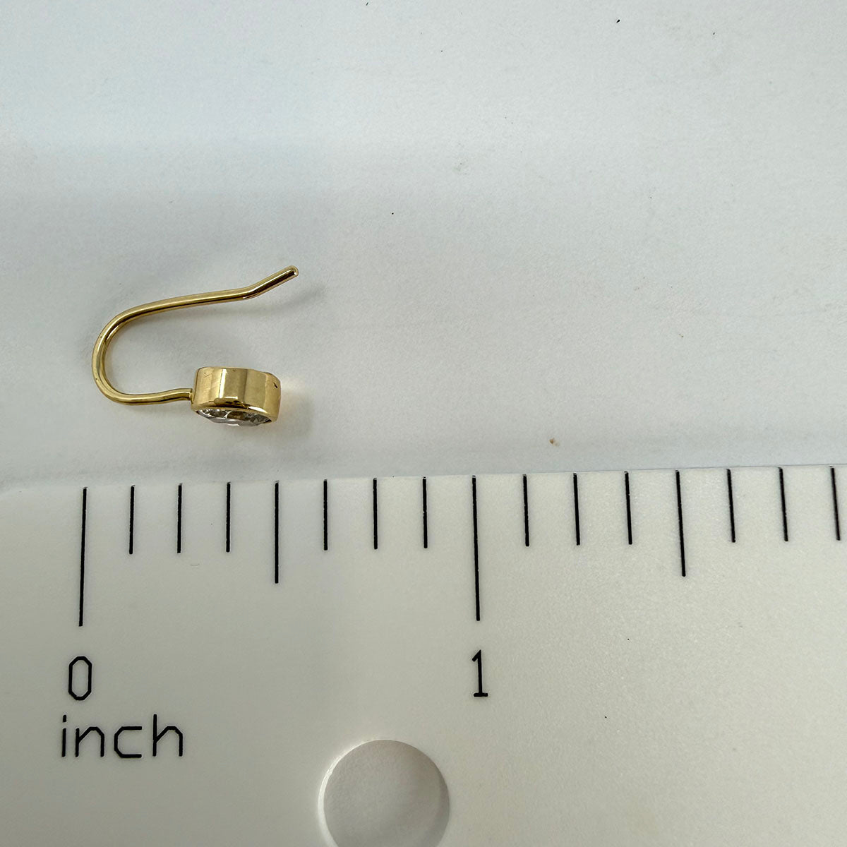 18K Gold Drop Earrings