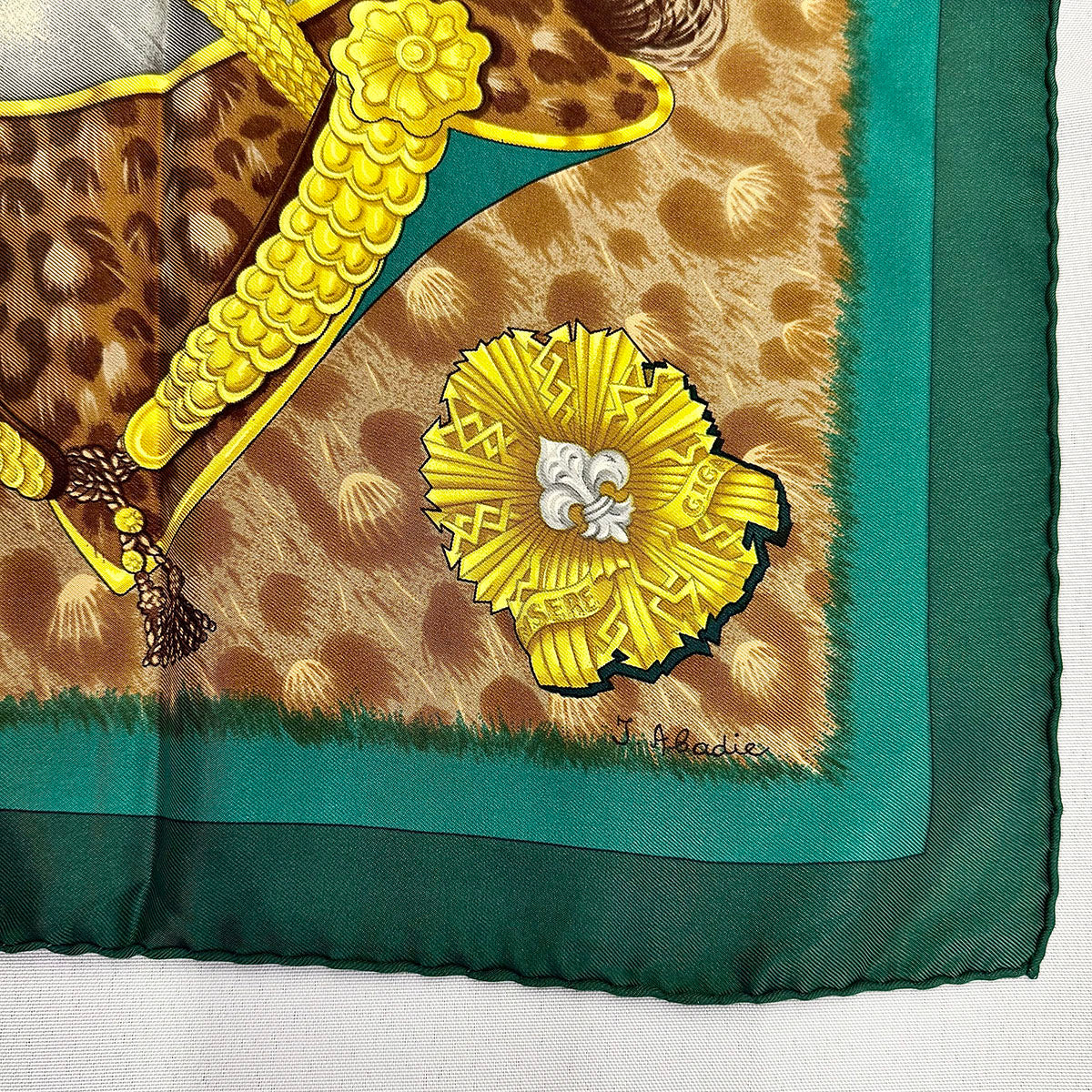 Hermes "Casques et Plumets" Scarf