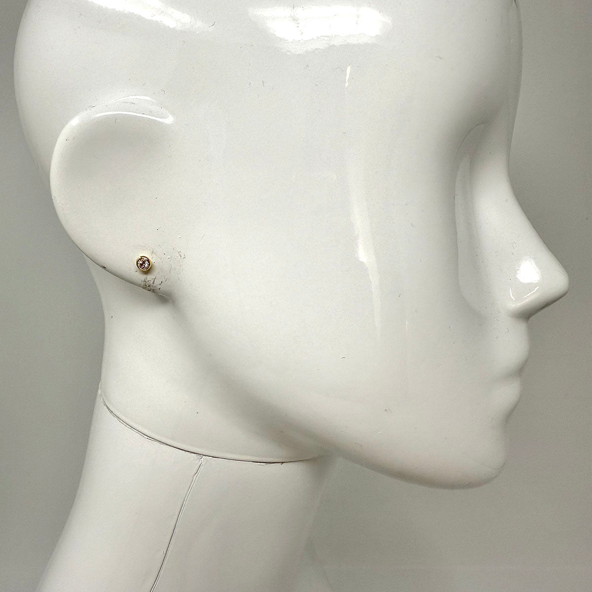 Tiffany & Co. 18K Gold Diamond by the Yard Earrings