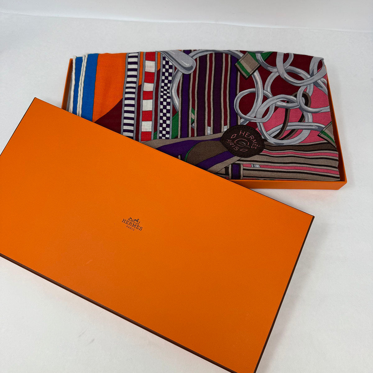 Hermes "Brides et Gris" Shawls