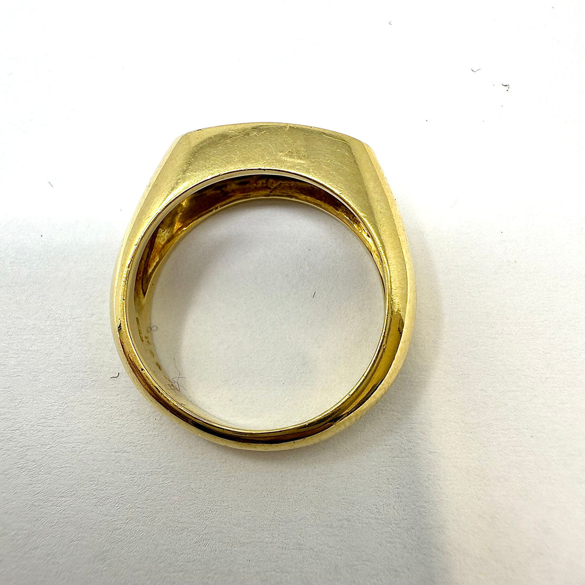 18K Gold Ring with with Diamonds and Rubies