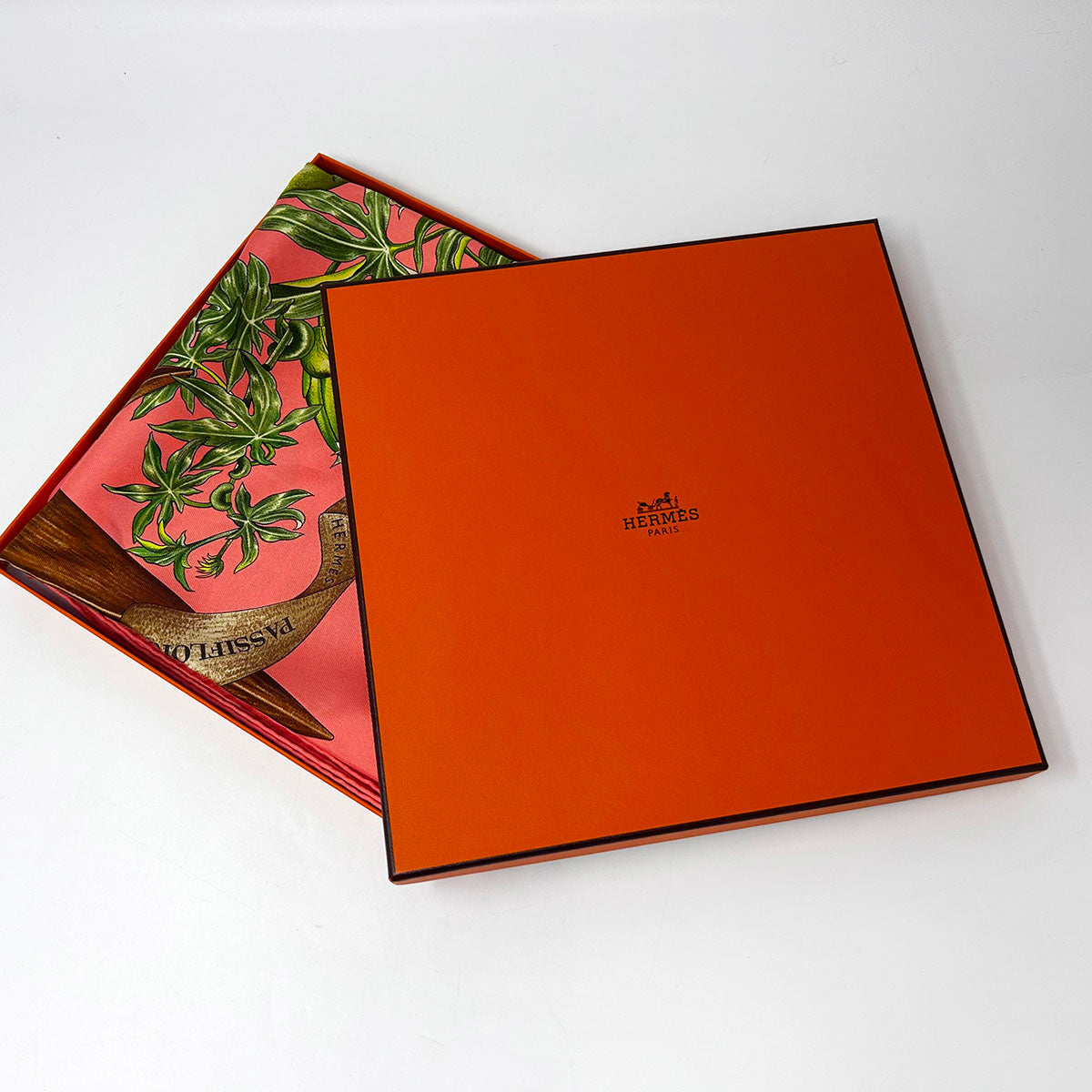 Hermes "Passiflores" Scarf