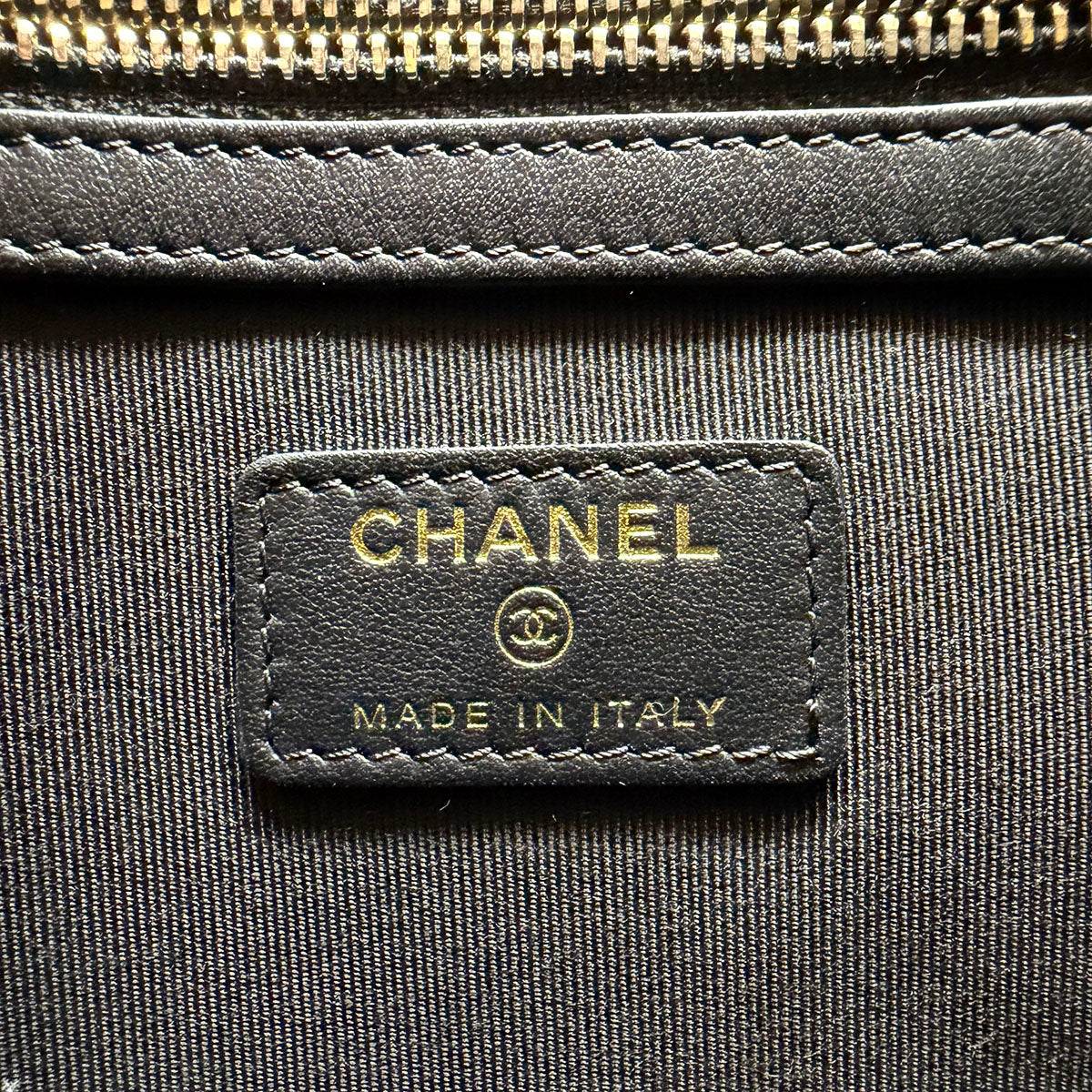 Chanel Quilted Laptop Pouch