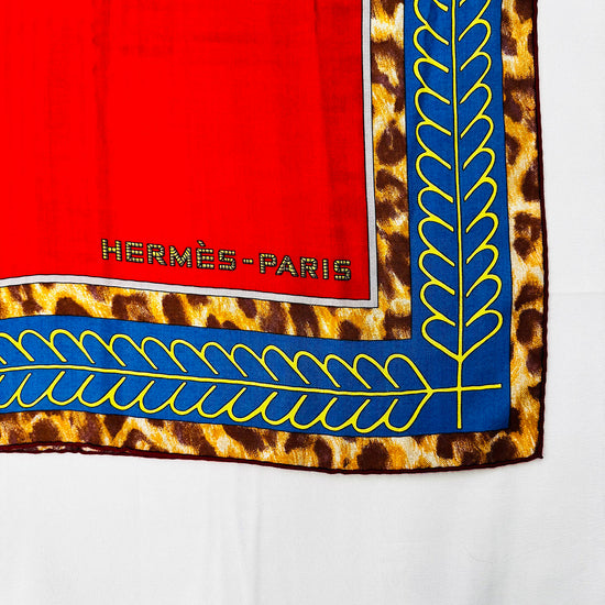 Hermes "Selle d'Officier en Grand Tenue" Shawl