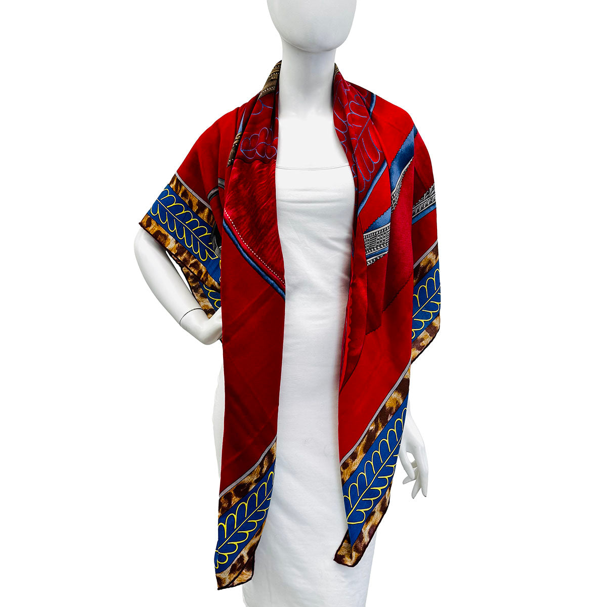 Hermes "Selle d'Officier en Grand Tenue" Shawl