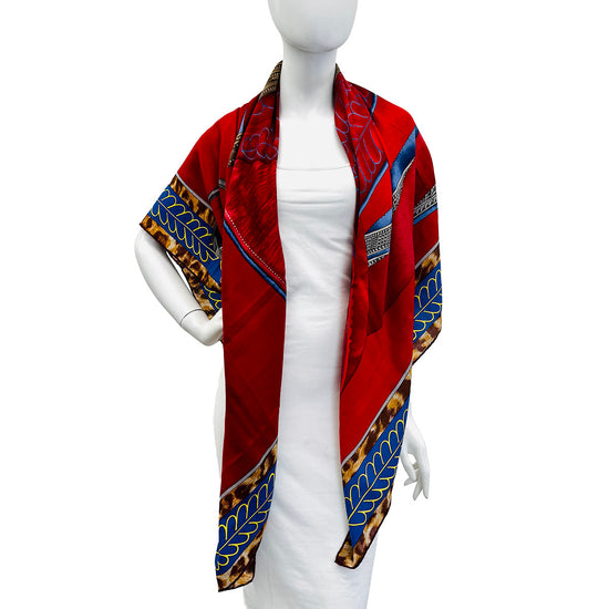 Hermes "Selle d'Officier en Grand Tenue" Shawl