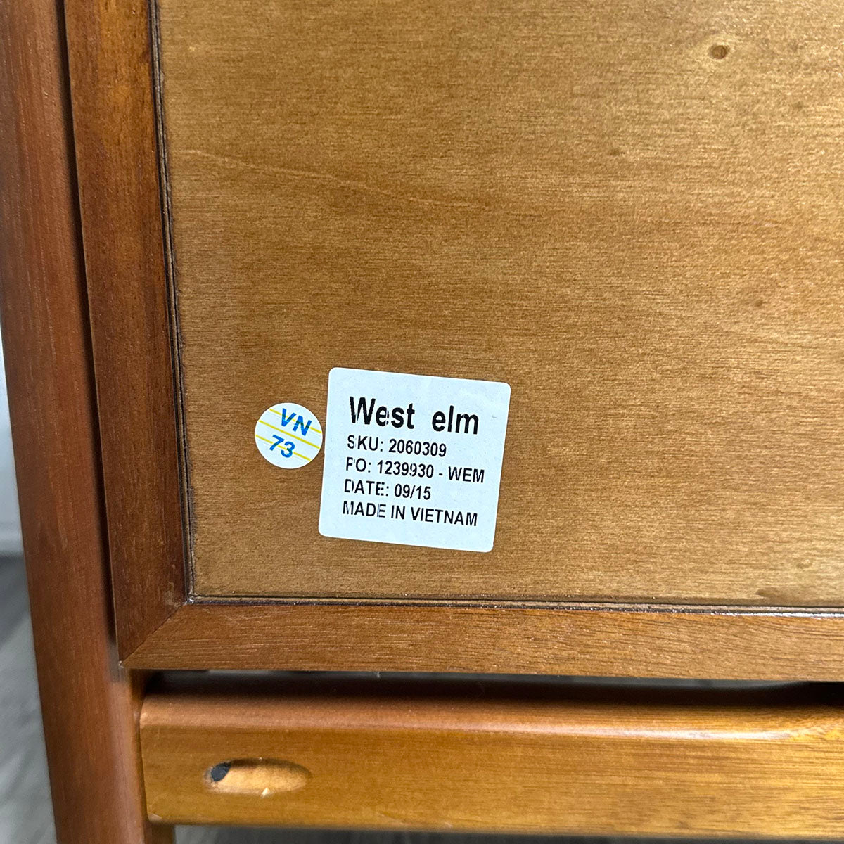 Mid-Century Bookshelf with Drawer