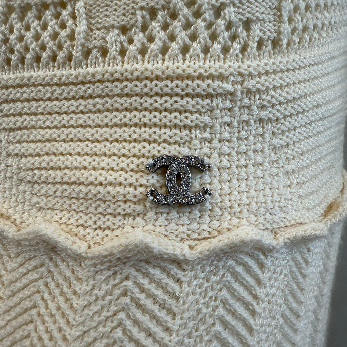Chanel Spaghetti Strap Knit Dress