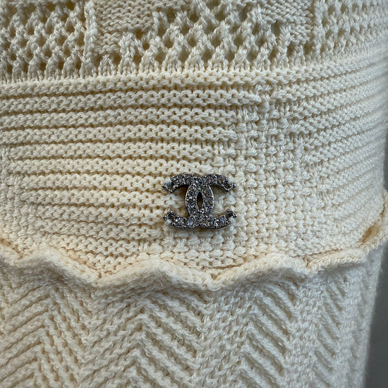 Chanel Spaghetti Strap Knit Dress