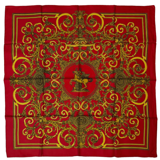 Hermes "Les Tuileries" Silk Scarf