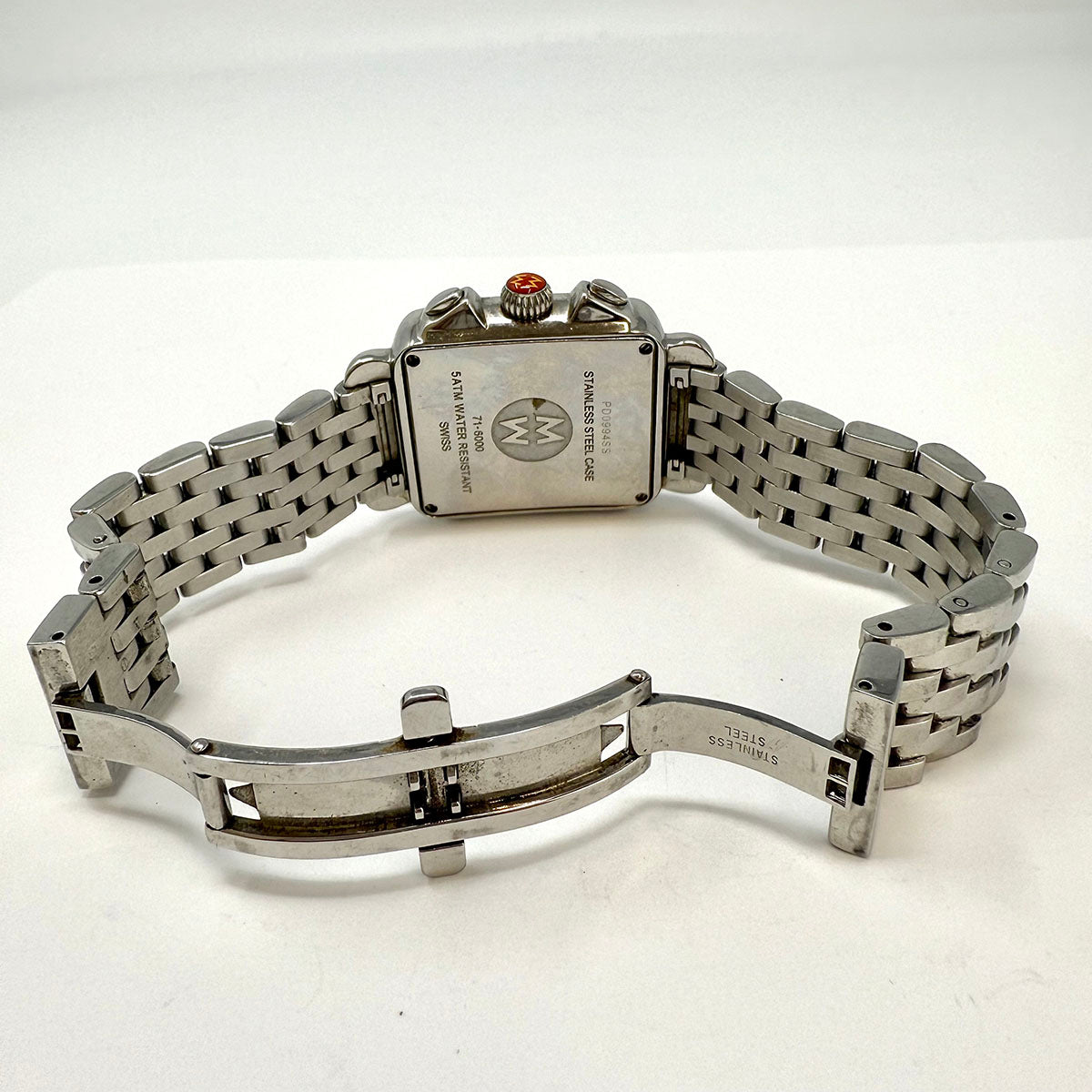 Michele Diamond Chronograph Watch