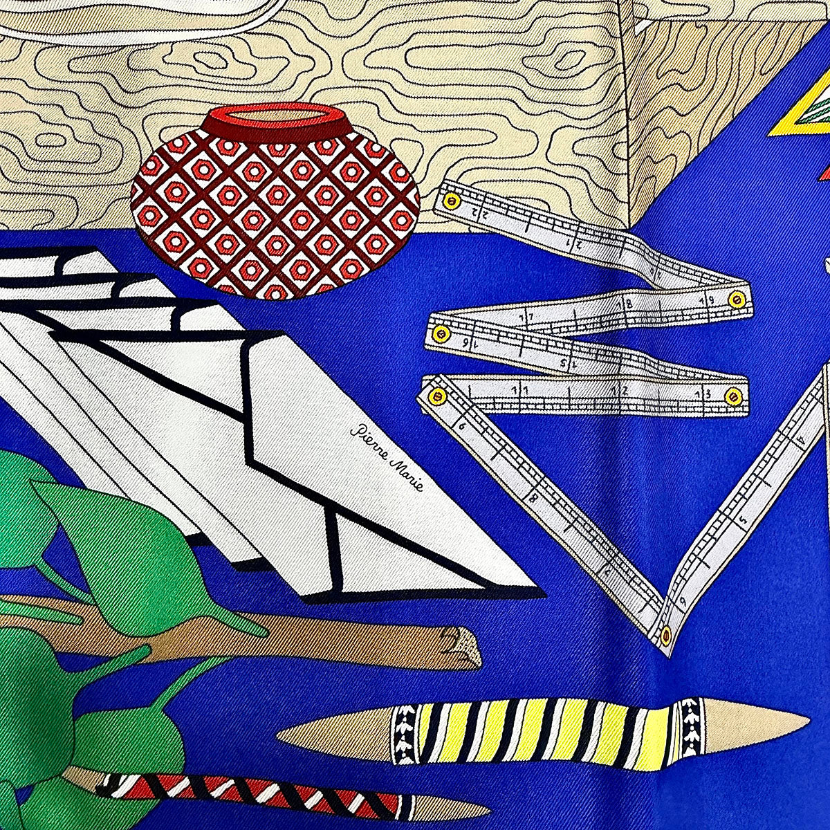Hermes "Les Tresors D'un Artiste" Scarf