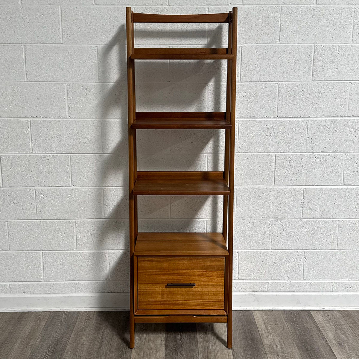 Mid-Century Bookshelf with Drawer