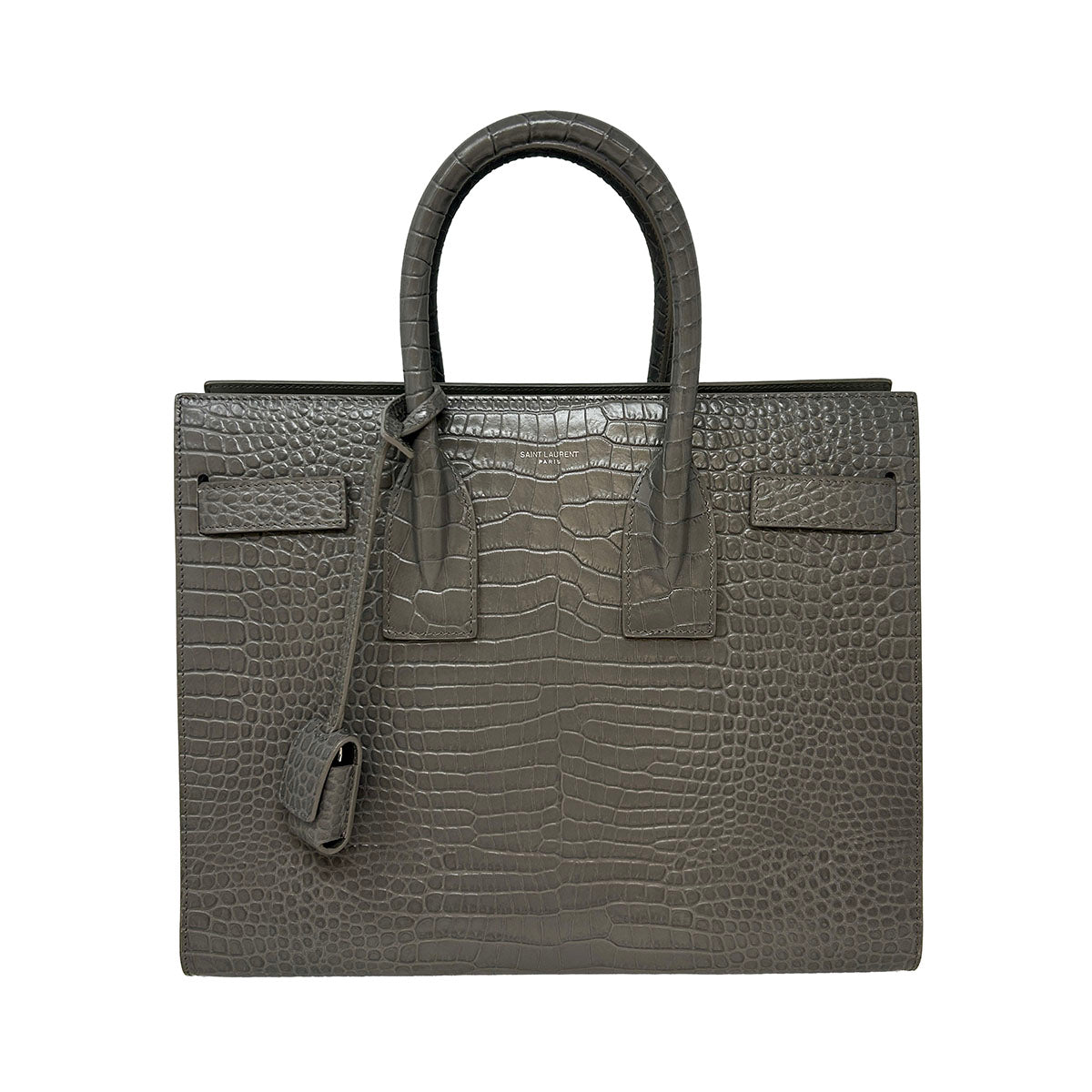Saint Laurent Leather Sac De Jour Handle Bag