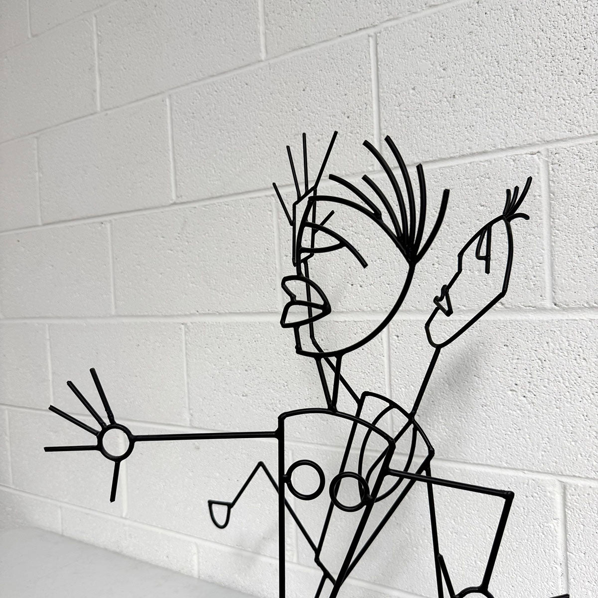 "Man and Woman" Signed