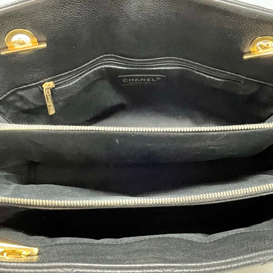 Chanel Quilted Zippy Tote