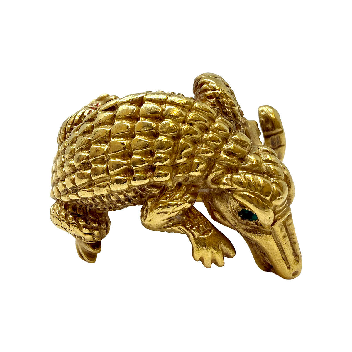 Kieselstein Cord Alligator Ring