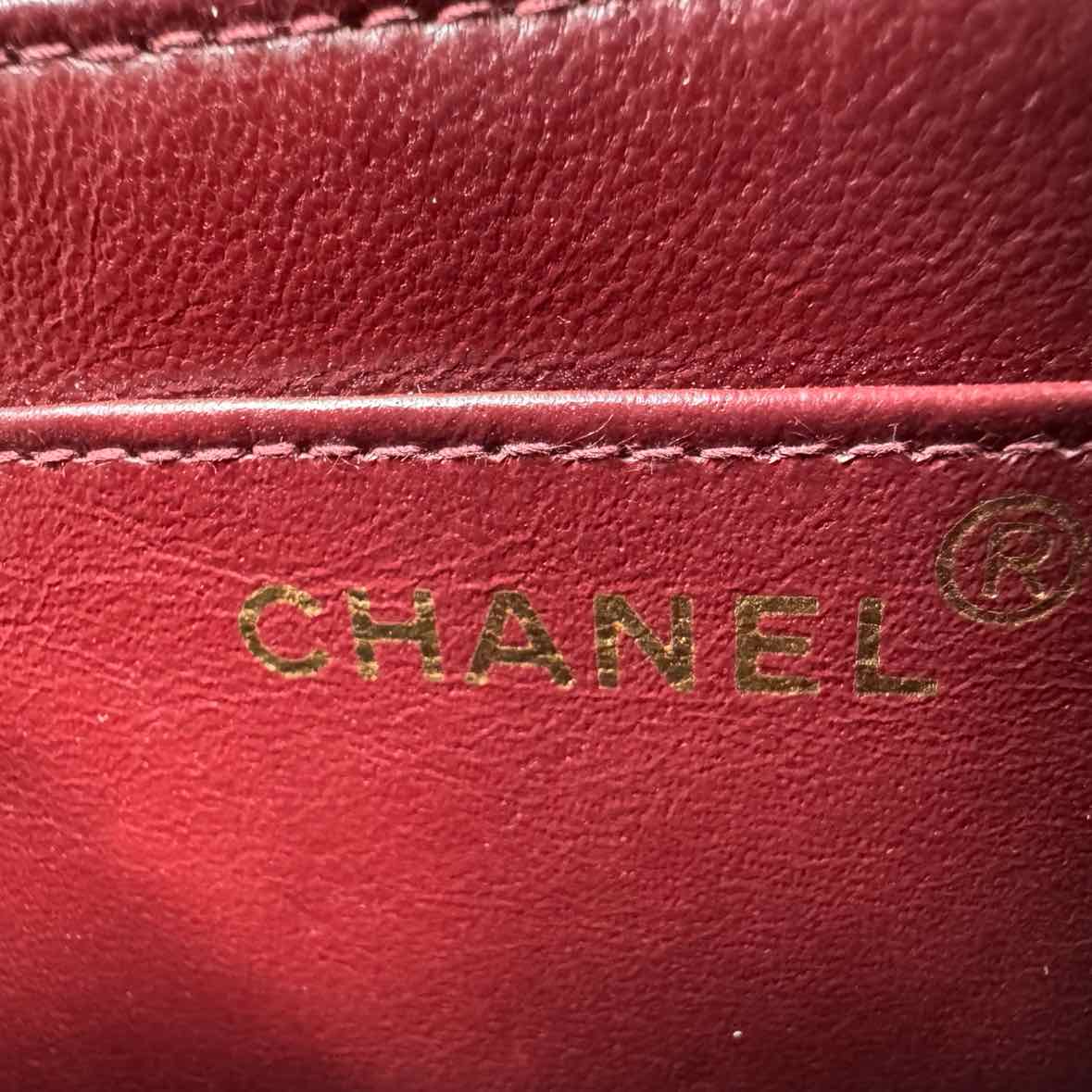 Chanel Vintage Jumbo Square Flap Shoulder Bag
